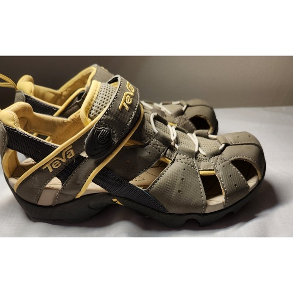 Teva Womens Deacon 6969 Olive Green‎ Sport Waterproof Hiking Sandals Size US 7 - Picture 3 of 4